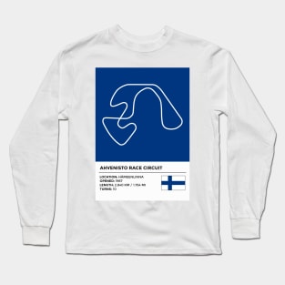 Ahvenisto Race Circuit [info] Long Sleeve T-Shirt